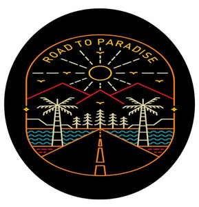 Road To Paradise Spare Tire Cover