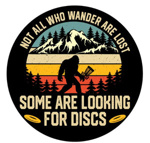 Bigfoot Disc Golf Spare Tire Cover