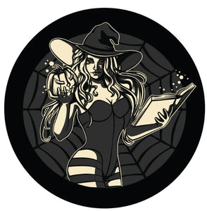 Sexy Witchy Magic Spare Tire Cover