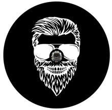 Skull Daddy With Beard & Sunglasses Spare Tire Cover