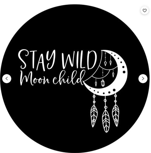 Stay Wild Moon Child Dream Catcher Spare Tire Cover