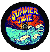Summer Time Waves Spare Tire Cover
