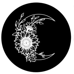 Sunflower Moon Spare Tire Cover