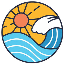 Sunset On A Beach Wave Spare Tire Cover