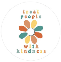 Treat People With Kindness White Spare Tire Cover