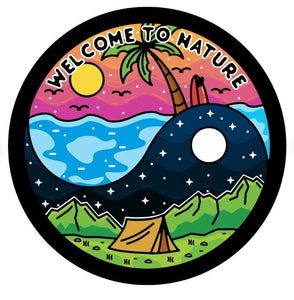 Welcome To Nature Yin Yang Spare Tire Cover