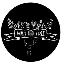 Wild & Free Flowers Spare Tire Cover