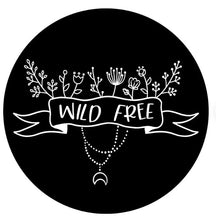 Wild & Free Flowers Spare Tire Cover