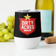 Dirty Acres Lone Star Wine tumbler