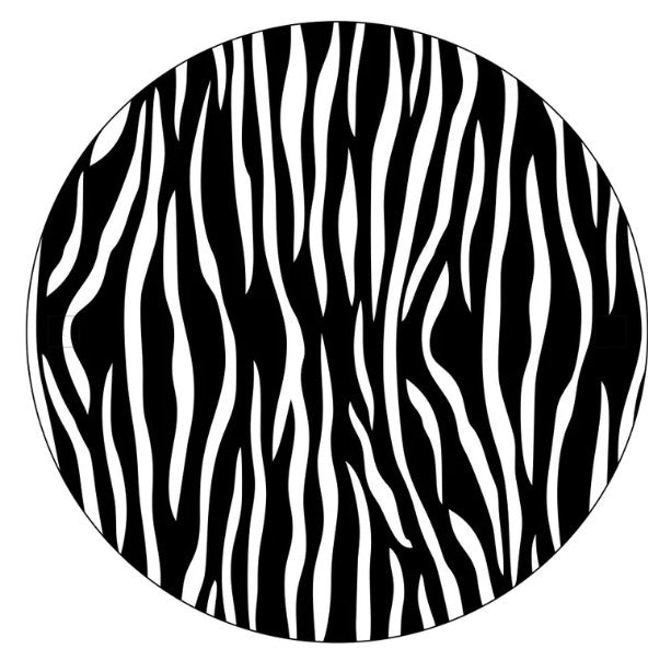 Zebra Print (Any Color) Spare Tire Cover